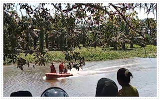 Orang di terkam buaya di Muara Sakai Inderapura